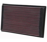 K&N sports air filter insert for Nissan Navara r.v. 2005-2015 2.5L DIESEL Diesel OEM 16546EB300