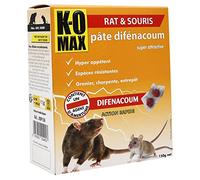K-O MAX - RAT & SOURIS - pâte difénacoum - 150g