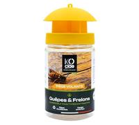 K-OCIDE - Piège Guêpes et Frelons - Réutilisable - Capture Efficace - Piège Extérieur Jardin, Terrasse, Piscine - Fabrication Française