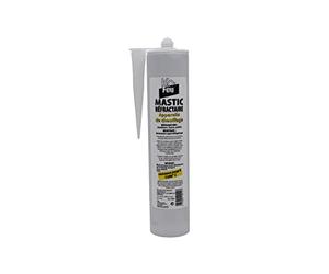 K-OFEU - Mastic Réfractaire - Idéal pour Cheminées et Poêles Insert - Collage et Réparations - Résistance Haute Température - 500 g