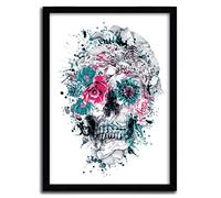 K.Olin Tribu - Affiche Memento Mori Ix par Riza Peker, Papier, Blanc, 20 x 30 x 0.1 cm