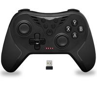 - K-Pad Helium Wl- Manette Pc Sans Fil Rechargeable - 2.4 Ghz, Vibrations Ajustables, 12 Boutons, 4 Gâchettes (2 Personnalisables), Mode Turbo, Macros,Manette Pc Gamer (Windows 10,11) & Ps3