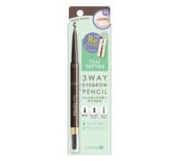 K-Palette - 1 Day Tattoo 3 Way Eyebrow Pencil 04 Greige Brown