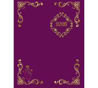 K.Planner 2025: 8x10 inch Ultimate Organizer for Busy Lives of Moms, Students & Professionals |394 Page with dotted pages as well as Monthly, weekly ... pages, Habit Trackers, Vision- & Future Logs