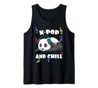 K Pop and Chill Aesthetic Kpop Panda Korea Débardeur