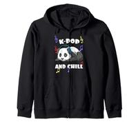 K Pop and Chill Aesthetic Kpop Panda Korea Sweat à Capuche