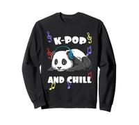 K Pop and Chill Aesthetic Kpop Panda Korea Sweatshirt
