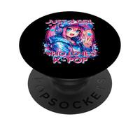 K-Pop Anniversaire K-Pop Kids Birthday Girl Love K-Pop PopSockets PopGrip Adhésif