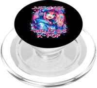 K-Pop Anniversaire K-Pop Kids Birthday Girl Love K-Pop PopSockets PopGrip pour MagSafe