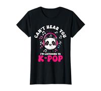 K-Pop Cute Kawaii Panda Drôle Coréen Pop Musique T-Shirt