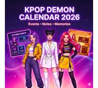 K-pop D-mon Calendar 2026