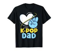 K-POP Dad Cororean Lover K-Pop Music Cute Father Daddy Papa T-Shirt