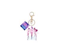 K-Pop Demon Fun Pendentif Hunters, K Pop Demon Hunters Porte-CléS,K pop Demon Hunter Goodies, Suitable For Hunter Fans To Collect And Also As Halloween And Christmas Gifts (E)