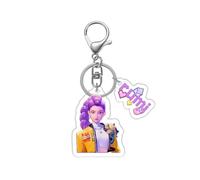 K-Pop Demon Fun Pendentif Hunters, K Pop Demon Porte-CléS Hunters,K pop Demon Hunter Goodies, Suitable For Hunter Fans To Collect And Also As Halloween And Christmas Gifts (B)