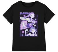 K-Pop Demon Hunters - Anime Huntrix Huntr/X Kids T Shirt, Black, 9-11 Years