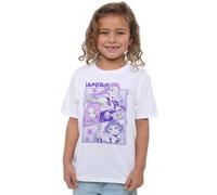 K-Pop Demon Hunters Anime Huntrix Huntr/X Kids T Shirt, Black, Blanc, 9-11 Ans Mixte Enfant