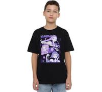 K-Pop Demon Hunters Anime Huntrix Huntr/X Shirt, Black, 5-6 Ans Unisex Kids