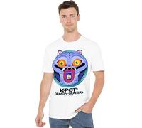 K-Pop Demon Hunters Cartoon Derpy Save The Date Unisex T Shirt, White, XXL