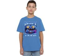 K-Pop Demon Hunters Derpy Tiger Bootleg Kids T Shirt, Saphir, 7-8 Ans Mixte Enfant