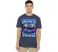 K-Pop Demon Hunters Derpy Tiger Bootleg Unisex T Shirt, Heather Navy