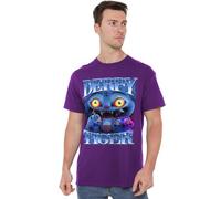K-Pop Demon Hunters Derpy Tiger Bootleg Unisex T Shirt, Purple