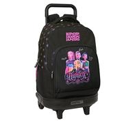 Safta K-pop Demon Hunters 33l Wheeled Backpack Noir Enfants