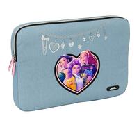 K-POP Demon Hunters - HUNTR/X - Housse pour ordinateur portable 15,6", idéale pour les enfants de différents âges, confortable et polyvalent, résistance, 39,5 x 3,5 x 27,5 cm