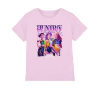 K-Pop Demon Hunters Huntrix Bootleg Shirt, Pink, 7-8 Ans Unisex Kids