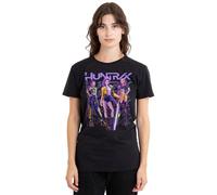 K-Pop Demon Hunters - Huntrix Huntr/X Golden Trio Pose Ladies T Shirt, Black, Medium