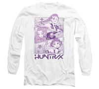 K-Pop Demon Hunters Huntrix Huntr/X Manga Panels Trio Unisex Long Sleeve T Shirt, White