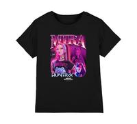 K-Pop Demon Hunters - Huntrix Huntr/X Mira Bootleg Kids T Shirt, Black, 7-8