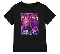 K-Pop Demon Hunters - Huntrix Huntr/X Mira Bootleg Kids T Shirt, Black, 9-11