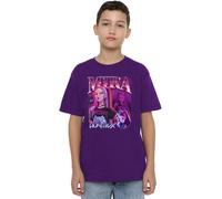 K-Pop Demon Hunters Huntrix Huntr/X Mira Bootleg Shirt, Purple, 7-8 Ans Unisex Kids
