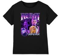 K-Pop Demon Hunters - Huntrix Huntr/X Rumi Bootleg Kids T Shirt, Black, 12-13