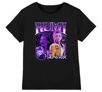K-Pop Demon Hunters - Huntrix Huntr/X Rumi Bootleg Kids T Shirt, Black, 9-11