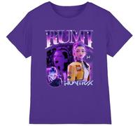 K-Pop Demon Hunters - Huntrix Huntr/X Rumi Bootleg Kids T Shirt, Purple, 7-8