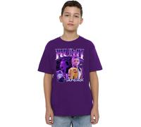 K-Pop Demon Hunters Huntrix Huntr/X Rumi Bootleg Shirt, Purple, 3-4 Ans Unisex Kids