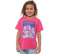 K-Pop Demon Hunters Huntrix Huntr/X World Tour Billboard Shirt, Fuchsia, 7-8 Ans Unisex Kids