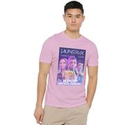 K-Pop Demon Hunters Huntrix Huntr/X World Tour Billboard Unisex T Shirt, Light Pink, XL