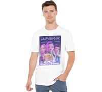K-Pop Demon Hunters Huntrix Huntr/X World Tour Billboard Unisex T Shirt, White, XXL