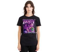 K-Pop Demon Hunters Huntrix Huntr/X Zoey Bootleg Ladies T Shirt Tricot, Noir, S Femme