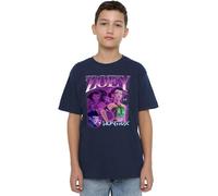 K-Pop Demon Hunters Huntrix Huntr/X Zoey Bootleg Shirt, Navy, 3-4 Ans Unisex Kids