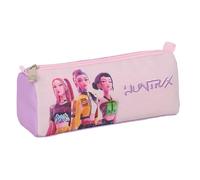 K-Pop Demon Hunters - Iconic Trousse avec Fermeture éclair et Compartiment, idéale pour Les Enfants d'âge Scolaire, Confortable et Polyvalente, résistance, 21 x 7 x 8 cm