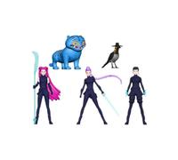 K Pop Demon Hunters Intéressant Figurine Ornements de Châssis de Voiture de Bibliothèque (A)