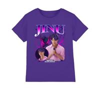 K-Pop Demon Hunters Jinu Bootleg Shirt, Purple, 3-4 Ans Unisex Kids