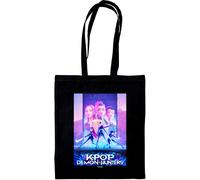 Pyramid International K-POP DEMON HUNTERS (KEY ART) BLACK TOTE BAG - Reusable Eco-Friendly Tote Bag for Shopping, Work, or Everyday Use