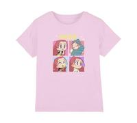 K-Pop Demon Hunters Kpop Demon Hunters-Huntrix Mira Chibi Boxes Shirt, Light Pink, 3-4 Ans Unisex Kids