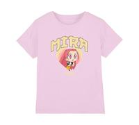 K-Pop Demon Hunters Kpop Demon Hunters-Huntrix Mira Collegic Shirt, Light Pink, 5-6 Ans Unisex Kids