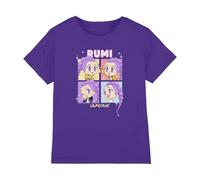 K-Pop Demon Hunters Kpop Demon Hunters-Huntrix Rumi Chibi Boxes Shirt, Purple, 3-4 Ans Unisex Kids