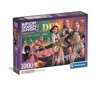 Clementoni Puzzle K-Pop Demon Hunters 1000 pièces 70 x 50 cm avec poster – Haute qualité